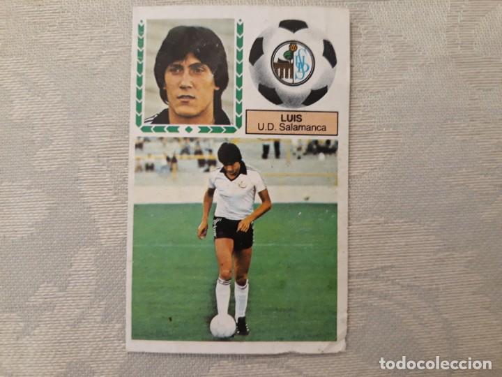 Cromos de f&uacute;tbol: LUIS UD SALAMANCA DE EDICIONES ESTE 83-84 - Foto 1