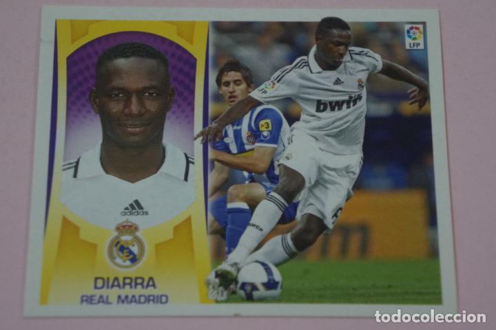 Figurine di Calcio: CROMO DE F&Uacute;TBOL DIARRA DEL REAL MADRID C.F. SIN PEGAR LIGA ESTE 2009-2010/09-10