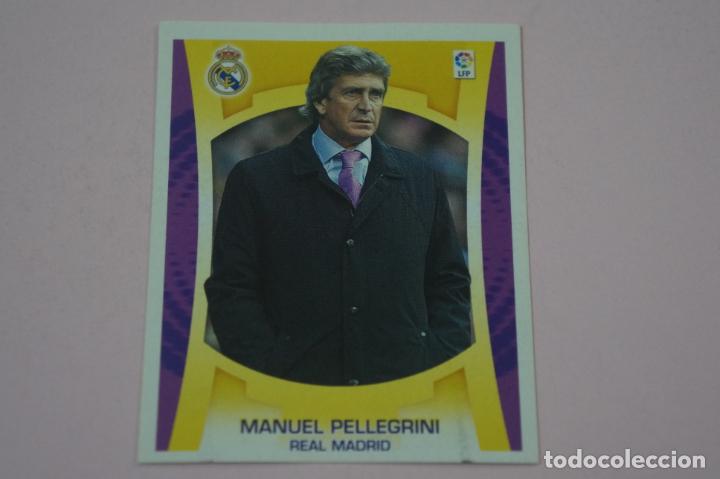 Cromos de Futebol: CROMO DE F&Uacute;TBOL MANUEL PELLEGRINI DEL REAL MADRID C.F. SIN PEGAR LIGA ESTE 2009-2010/09-10