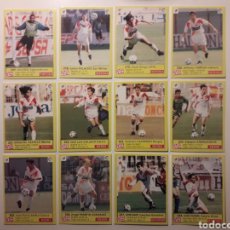 Cromos de Fútbol: 12 CROMOS RAYO VALLECANO EQUIPO COMPLETO. DIARIO AS LIGA 1995 1996. 95 96. SIN PEGAR. VER FOTOS