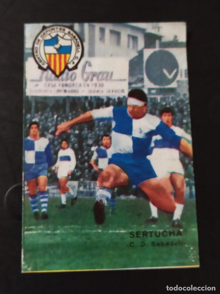 Football Stickers: SERTUCHA SABADELL DISGRA FHER 67 68 1967 1968 RECUPERADO