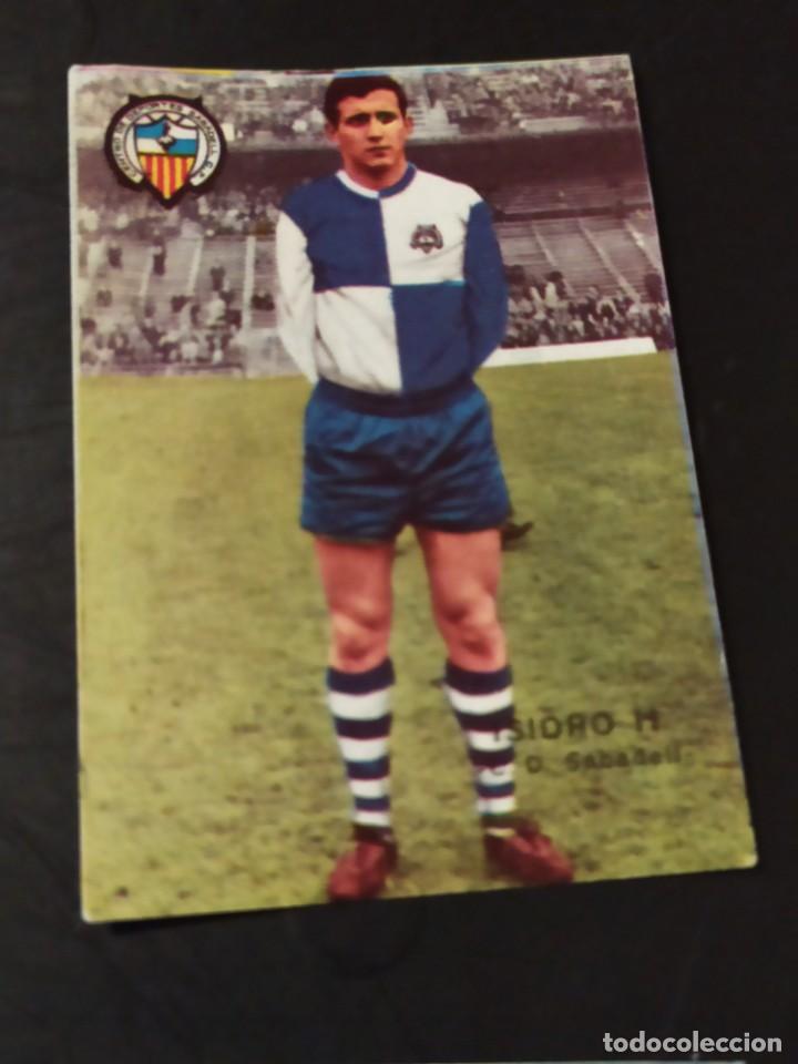Football Stickers: ISIDRO M. SABADELL DISGRA FHER 67 68 1967 1968 RECUPERADO