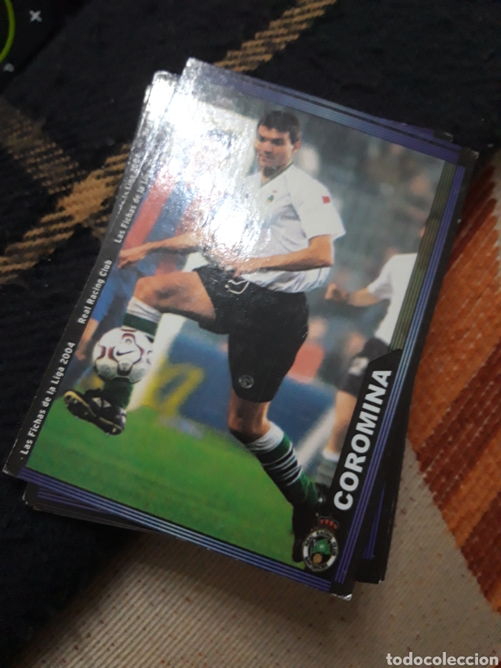 Figurine di Calcio: Mundicromo 2003 2004 03 04 Racing de Santander Coromin 414
