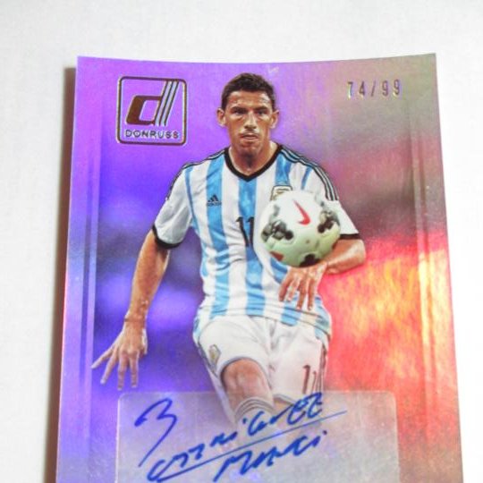 Bg Mr 74 99 Maxi Rodriguez Argentina Autografo Comprar Cromos De Futbol Antiguos En Todocoleccion