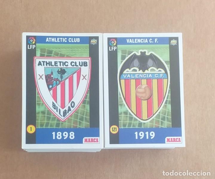 Cromos de f&uacute;tbol: Colecci&oacute;n completa sin &aacute;lbum 240 cromos Mundicromo MARCA Temporada 98-99.