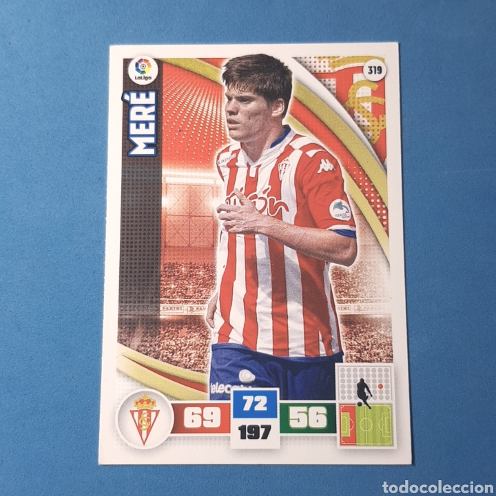Cromos de f&uacute;tbol: (C-27) Cromo ADRENALYN 2015-2016 (SPORTING) N&deg;319 MERE - Foto 1
