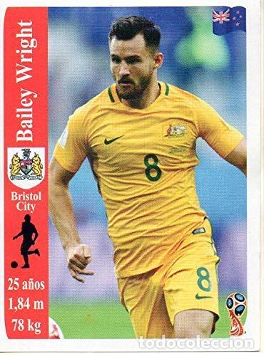 Fu&szlig;ball-Sticker: Futbol World Cup Russia 2018 Sticker Peru Bailey Wright Bristol City Football Club 1897