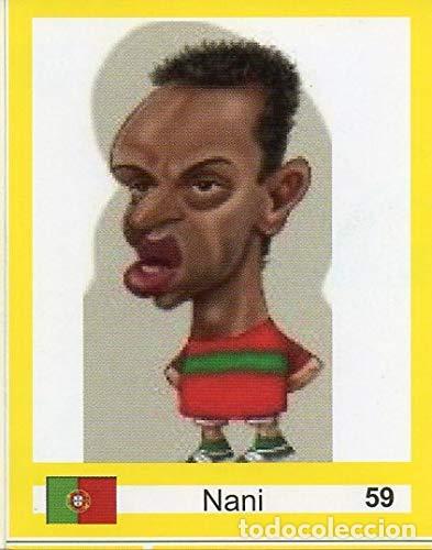 Football Stickers: Futbol World Cup Russia 2018 Golazo Cartoon Sticker Peru Nani Orlando City Soccer Club