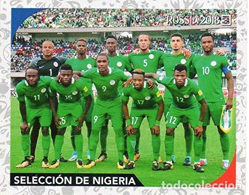 Fu&szlig;ball-Sticker: Futbol World Cup Russia 2018 Peru Sticker Album Pre-Mundial Nigeria Team Part 3