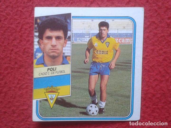 Cartes &agrave; collectionner de Football: CROMO DE F&Uacute;TBOL 89 90 1989 1990 EDICIONES ESTE NUNCA PEGADO POLI C&Aacute;DIZ CLUB VER FOTO Y DESCRIPCI&Oacute;N