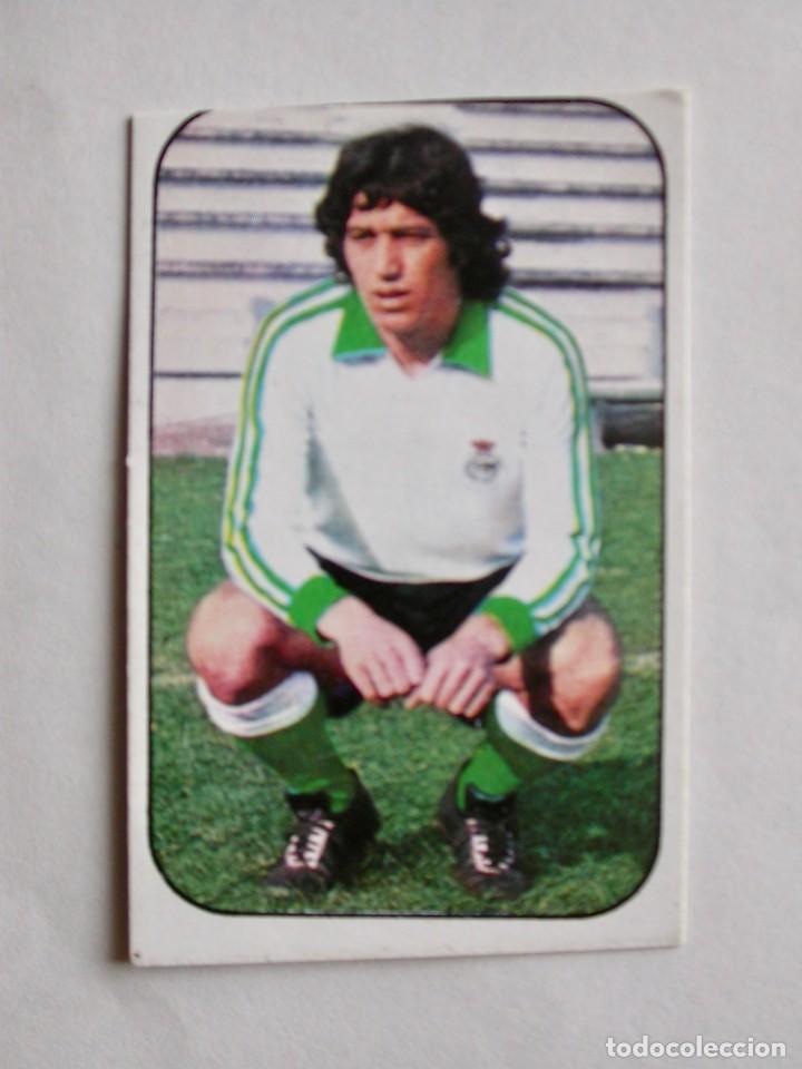 Cromos de f&uacute;tbol: GE&Ntilde;UPI DEL RACING DE EDICIONES ESTE 76-77, DESPEGADO - Foto 1