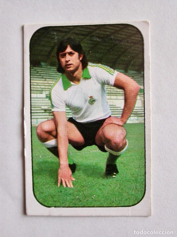 Cromos de f&uacute;tbol: CAMUS DEL RACING DE EDICIONES ESTE 76-77, DESPEGADO - Foto 1