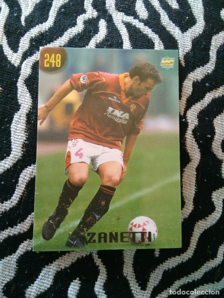 nº 248 cristiano zanetti, roma - cromo carta fú - Comprar Cromos de ...