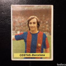 Cromos de Fútbol: COSTAS. FC BARCELONA. ED FINI MA. LIGA 1975-1976. SIN PEGAR. VER FOTOS DE FRONTAL Y TRASERA