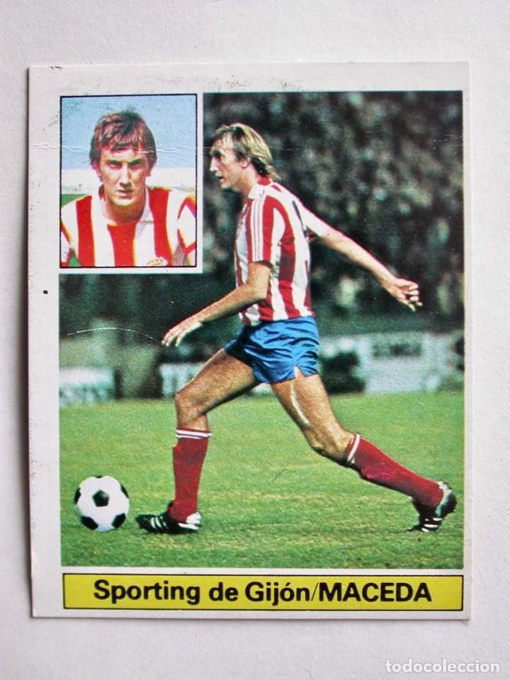 Cromos de f&uacute;tbol: MACEDA DEL SPORTING DE EDICIONES ESTE 81-82, DESPEGADO - Foto 1