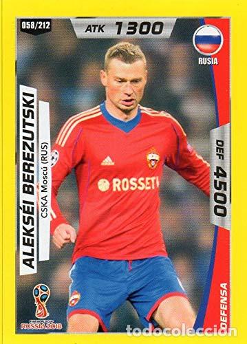 Cromos de f&uacute;tbol: Futbol World Cup Russia 2018 Peru Trading Card Aleksei Berezutski PFC CSKA Moscu 1911