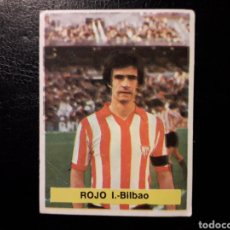 Cromos de Fútbol: ROJO I ATHLETIC DE BILBAO ED FINI MA. 75 76 1975-1976. SIN PEGAR. VER FOTOS DE FRONTAL Y TRASERA