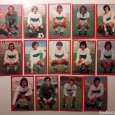 Cromos de Fútbol: 14 CROMOS ELCHE. 7 DESPEGADOS Y 7 SIN PEGAR. RUIZ ROMERO. 1977 1978. 77 78. FOTOS FRONTAL Y TRASERA