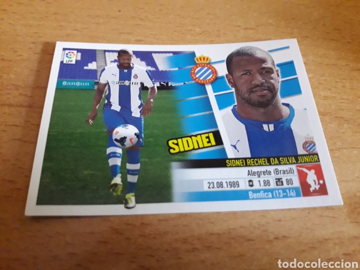 Cartes &agrave; collectionner de Football: Sidnei coloca Espanyol liga 2013 2014 13 14 ediciones este