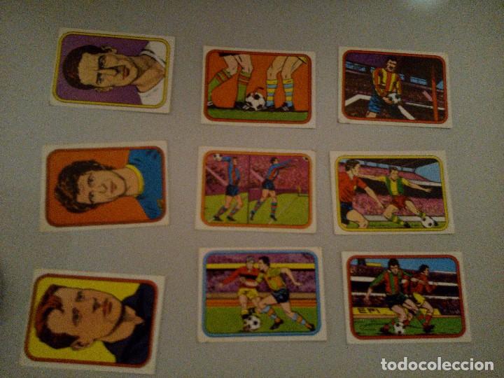 Football Stickers: Cromos: Historia y t&eacute;cnica del f&uacute;tbol. A&ntilde;o 1977.