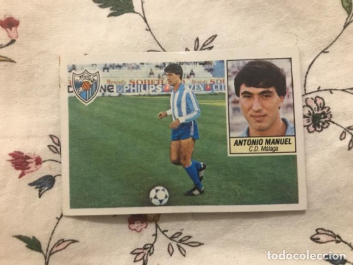 Cromos de f&uacute;tbol: Cromo Antonio Manuel - Foto 1