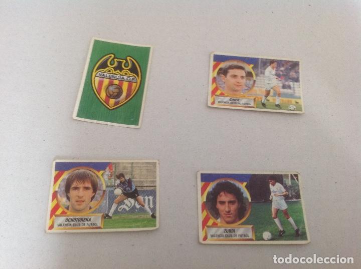 Cromos de f&uacute;tbol: 2. LOTE CROMOS ESTE 88-89 valencia sin pegar - Foto 1