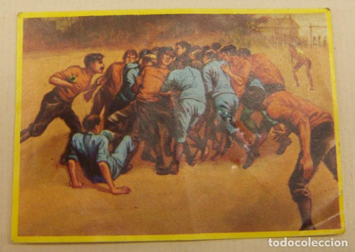 Cromos de F&uacute;tbol: CROMO FUTBOL EN ACCION DANONE N&ordm; 6 DANONE NUNCA PEGADO