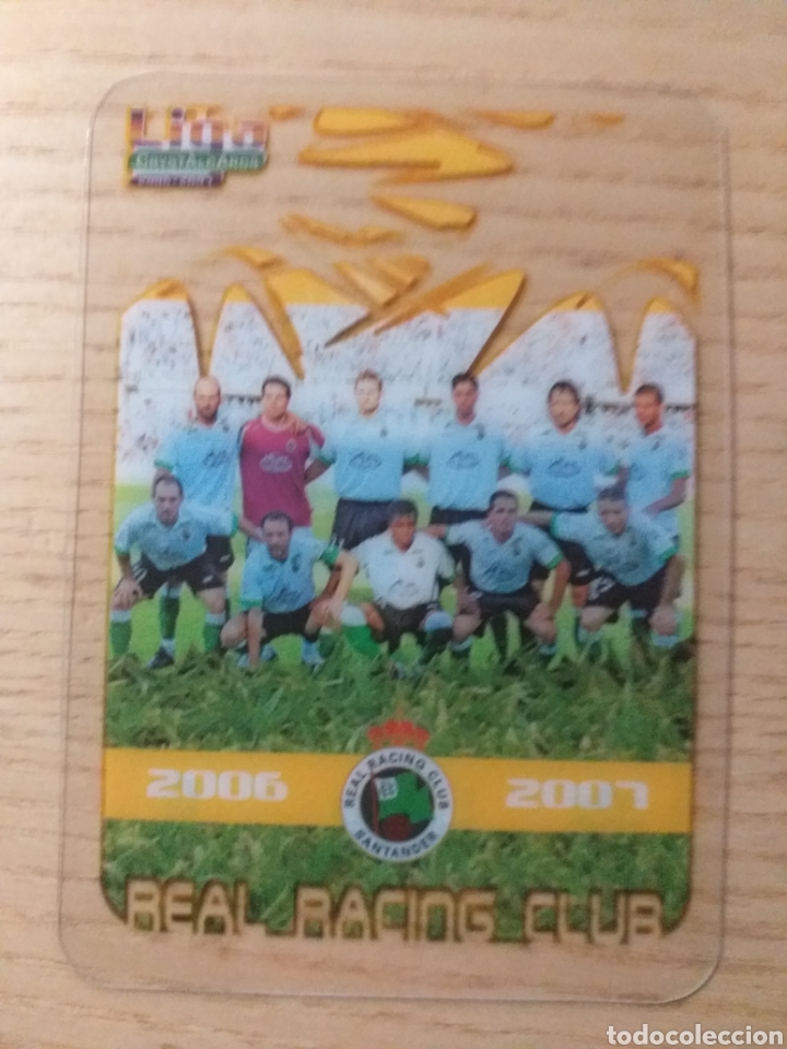 Cromos de Futebol: F&Uacute;TBOL 20 FICHAS EQUIPO COMPLETO RACING SANTANDER CRYSTALCARDS MUNDICROMO 2006 2007 06-07