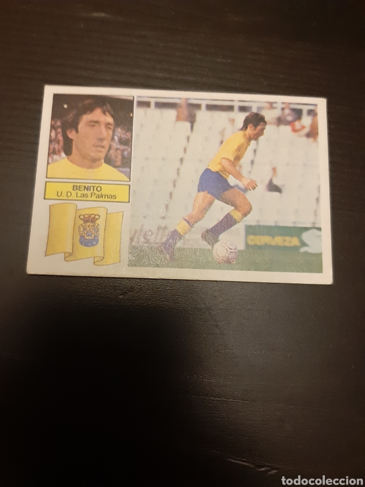 Cromos de f&uacute;tbol: EDICIONES ESTE 82 83 BENITO LAS PALMAS NUEVO - Foto 1