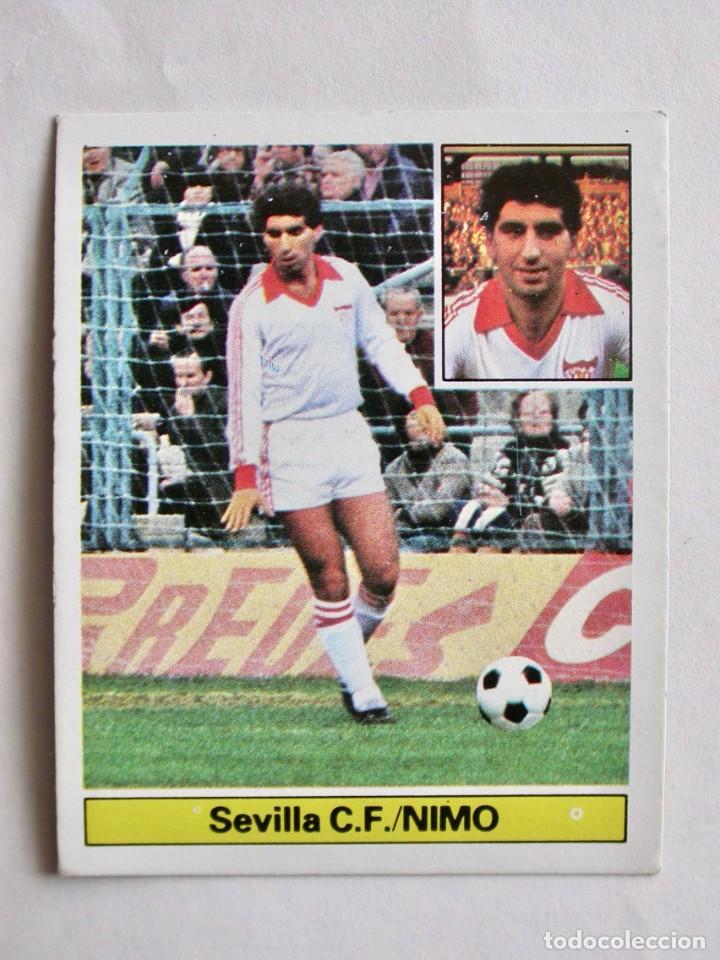 Cromos de f&uacute;tbol: NIMO DEL SEVILLA DE EDICIONES ESTE 81-82, NUNCA PEGADO (C) - Foto 1