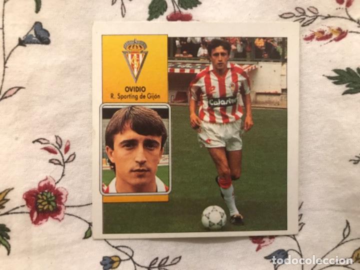 Cromos de F&uacute;tbol: Cromo Ovidio