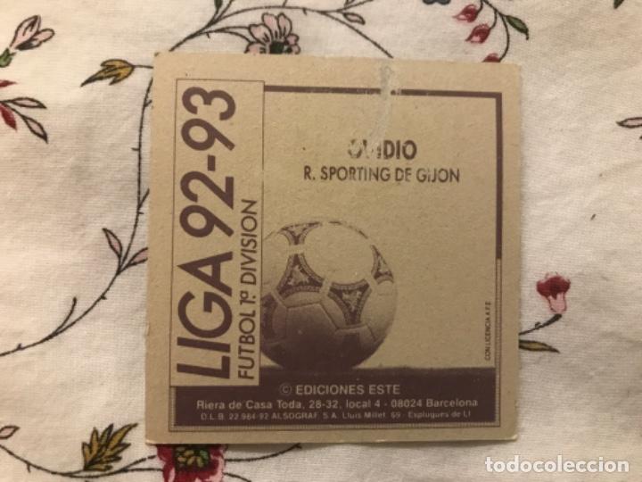 Cromos de f&uacute;tbol: Cromo Ovidio - Foto 2