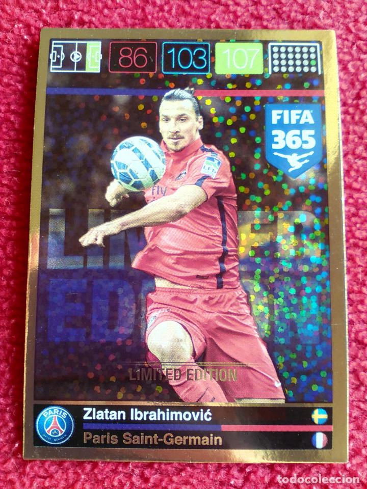 zlatan ibrahimovic limited edition card 2021-22 Panini Adrenalyn FIFA 365 Trading MW2 Zlatan Ibrahimovic Sweden Match