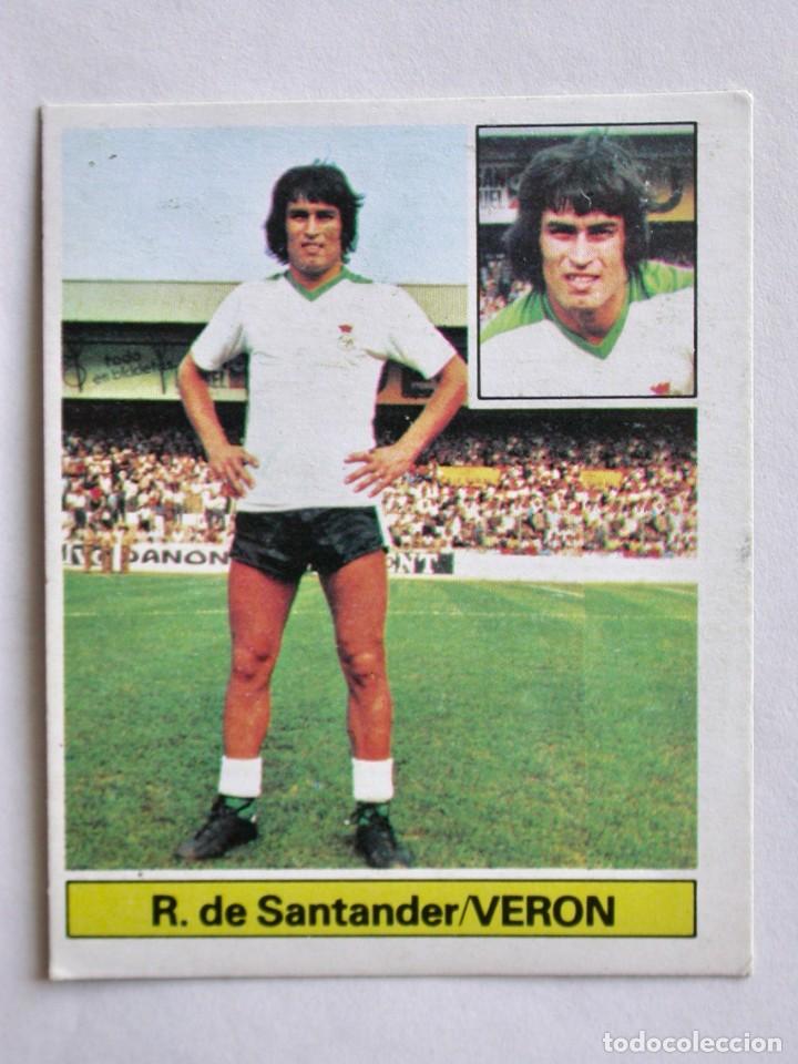 Cromos de f&uacute;tbol: VER&Oacute;N DEL RACING DE EDICIONES ESTE 81-82, DESPEGADO (C) - Foto 1