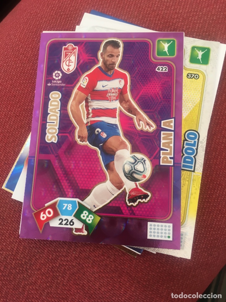 Figurine di Calcio: Adrenalyn 2020 2019 19 20 Soldado plan A 422
