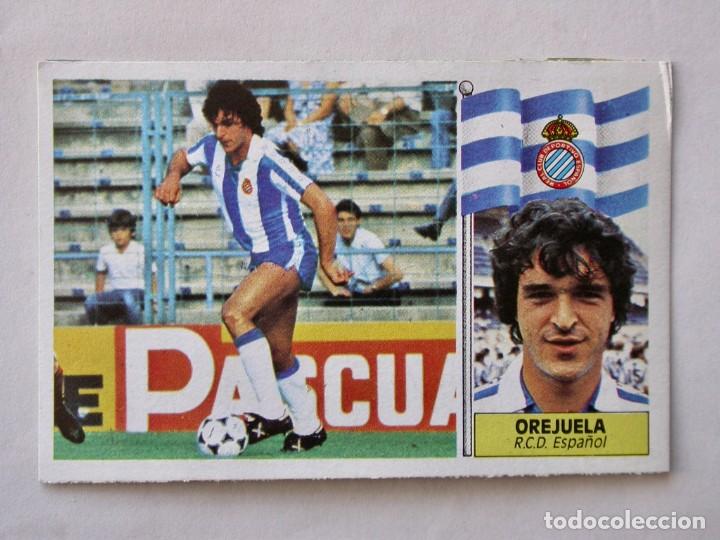 Cromos de f&uacute;tbol: OREJUELA DEL ESPA&Ntilde;OL DE EDICIONES ESTE 86-87, DESPEGADO - Foto 1