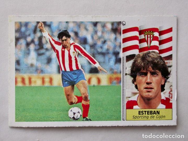 Cromos de f&uacute;tbol: ESTEBAN DEL SPORTING DE EDICIONES ESTE 86-87, DESPEGADO - Foto 1
