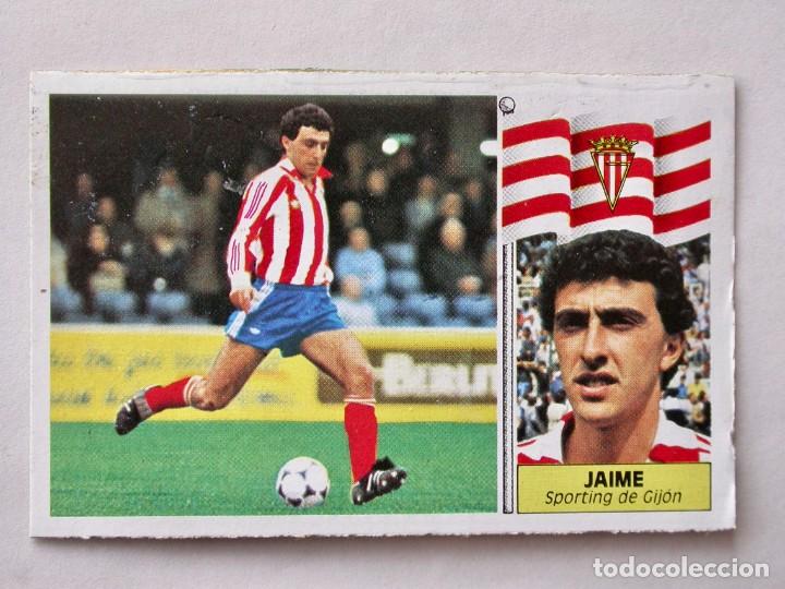 Cromos de f&uacute;tbol: JAIME DEL SPORTING DE EDICIONES ESTE 86-87, DESPEGADO - Foto 1