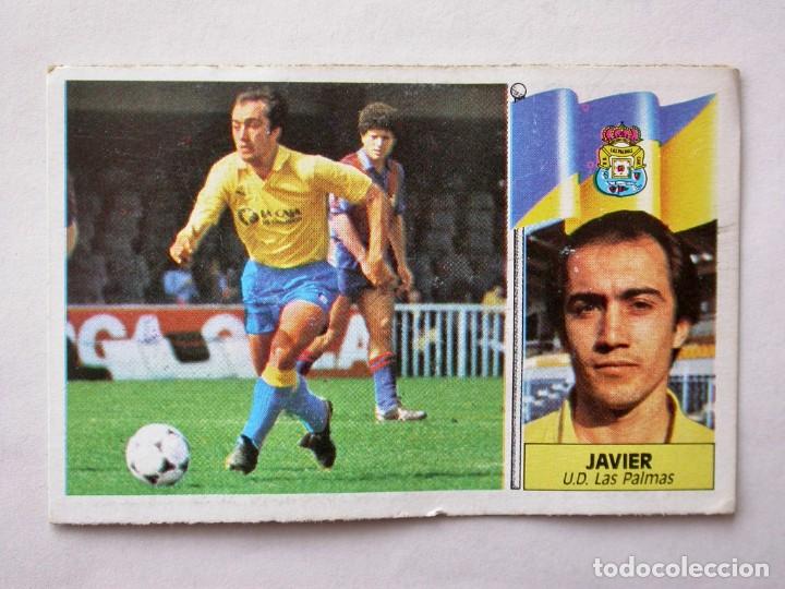 Cromos de f&uacute;tbol: JAVIER DE LAS PALMAS DE EDICIONES ESTE 86-87, DESPEGADO - Foto 1