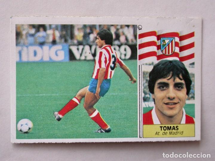Cromos de f&uacute;tbol: TOM&Aacute;S DEL AT. MADRID DE EDICIONES ESTE 86-87, DESPEGADO - Foto 1