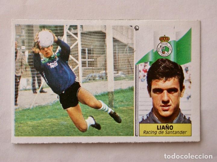 Cromos de f&uacute;tbol: LIA&Ntilde;O DEL RACING DE EDICIONES ESTE 86-87, DESPEGADO - Foto 1