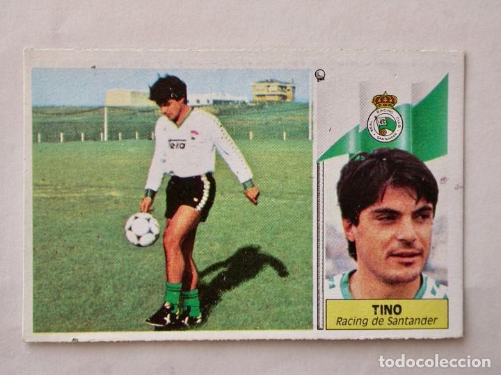 Cromos de f&uacute;tbol: TINO DEL RACING DE EDICIONES ESTE 86-87, DESPEGADO - Foto 1