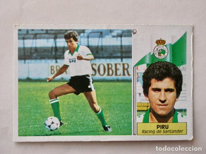 Cromos de f&uacute;tbol: PIRU DEL RACING DE EDICIONES ESTE 86-87, DESPEGADO - Foto 1