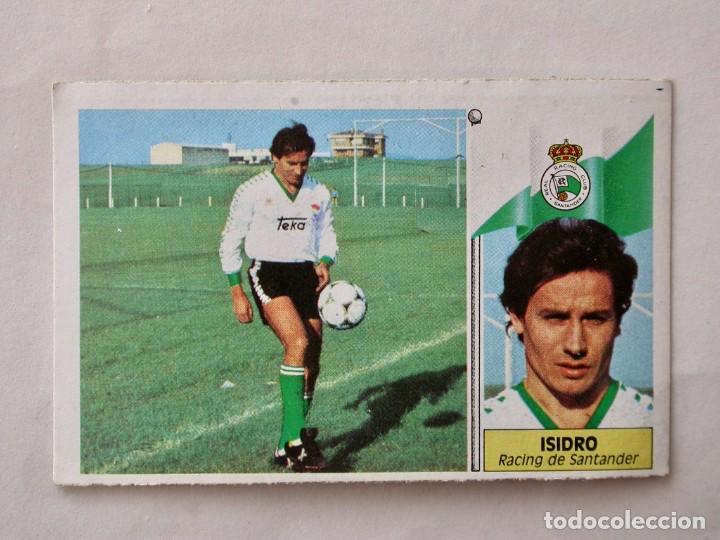 Cromos de f&uacute;tbol: ISIDRO DEL RACING DE EDICIONES ESTE 86-87, DESPEGADO - Foto 1