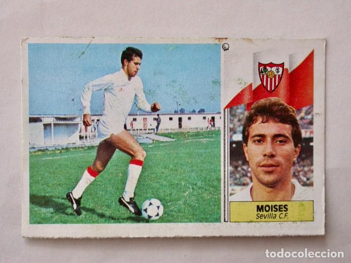 Cromos de f&uacute;tbol: MOIS&Eacute;S DEL SEVILLA DE EDICIONES ESTE 86-87, DESPEGADO - Foto 1