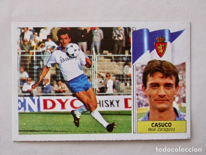 Cromos de f&uacute;tbol: CASUCO DEL ZARAGOZA DE EDICIONES ESTE 86-87, DESPEGADO - Foto 1