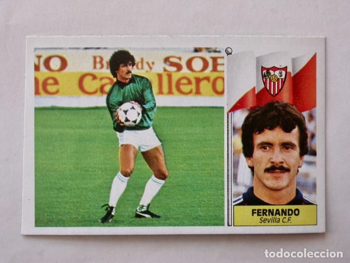 Cromos de f&uacute;tbol: FERNANDO UF 2 DEL SEVILLA DE EDICIONES ESTE 86-87, DESPEGADO - Foto 1