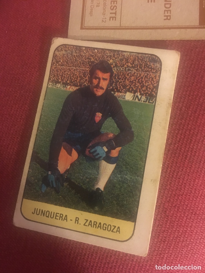 Figurine di Calcio: Este 78 79 1978 1979 despegado Humberto Junquera