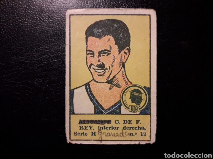 Figurine di Calcio: REY H&Eacute;RCULES SERIE H N&deg; 12 EDITORIAL VALENCIANA 1941 1942 41 42. SIN PEGAR. VER FOTOS