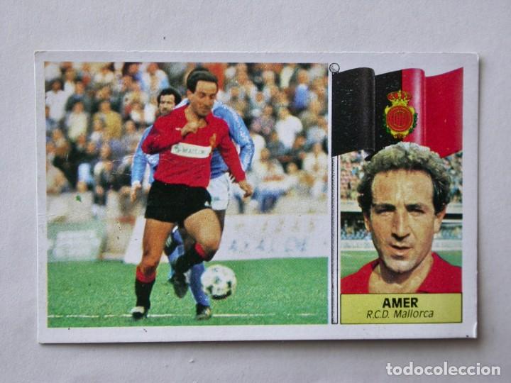 Cromos de f&uacute;tbol: AMER DEL MALLORCA DE EDICIONES ESTE 86-87, DESPEGADO (C) - Foto 1